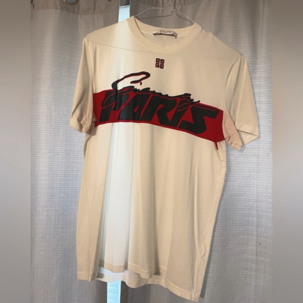 GIVENCHY Paris Graphic T-Shirt White